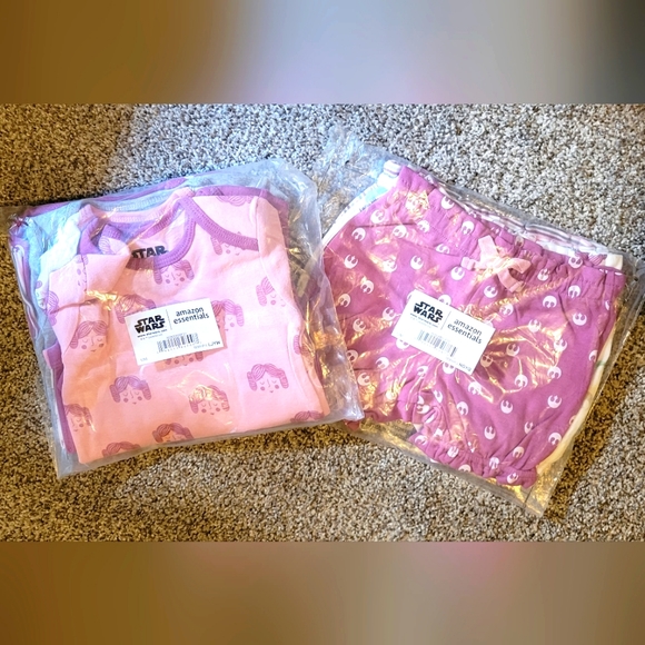 Star Wars Amazon Essentials Onesies and Shorts - Picture 1 of 3